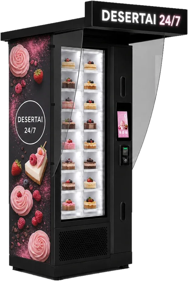 CakeVend – tortų ir desertų pardavimo automatas