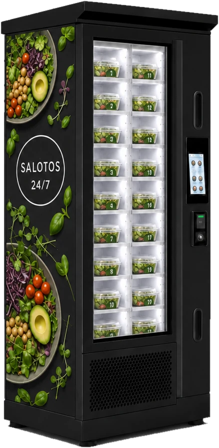 SaladVend vidaus pardavimo automatas – salotų ir bowlų automatai