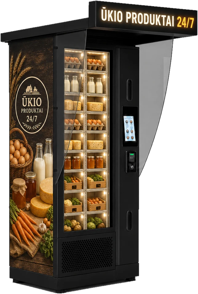 FarmVend – ūkininkų ir vietinės produkcijos automatai